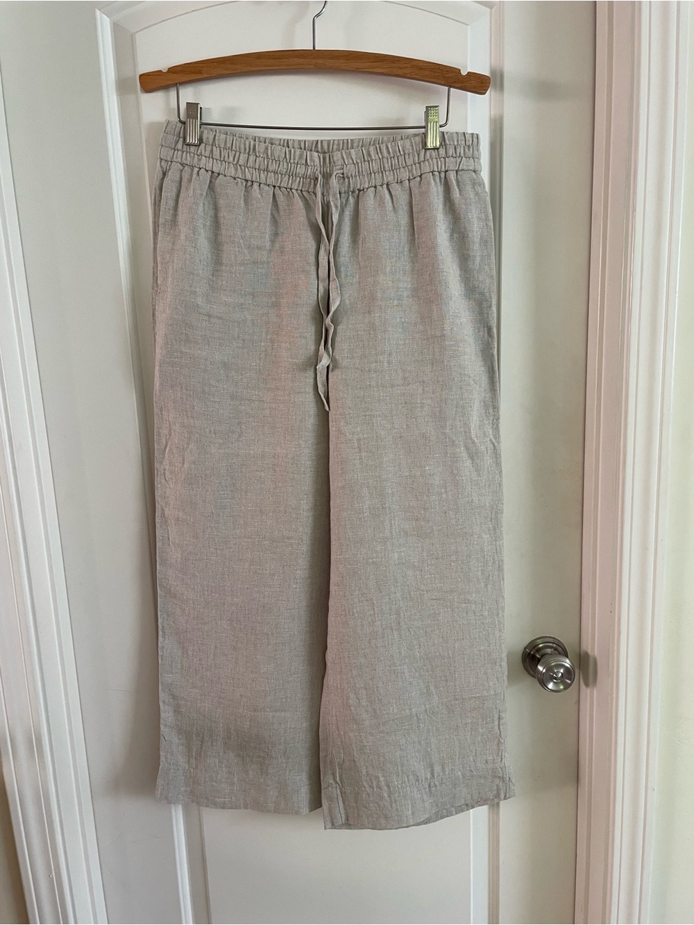 Brand New J. Crew Beige Linen Casual Pants-Never worn